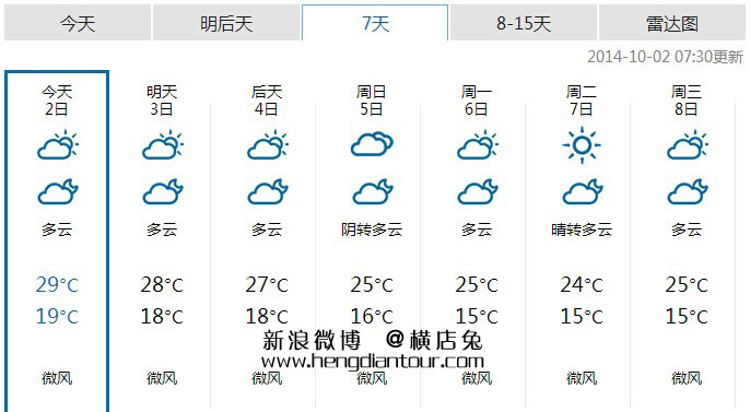 十一国庆节小长假来横店游玩，应该穿啥衣服？-横店影视城旅游攻略网