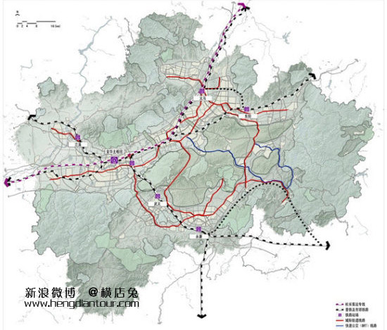 浙中轨道交通及BRT规划，连接金华义乌东阳横店-横店影视城旅游攻略网