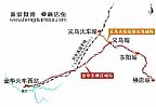 东阳横店城际铁路线路地图1