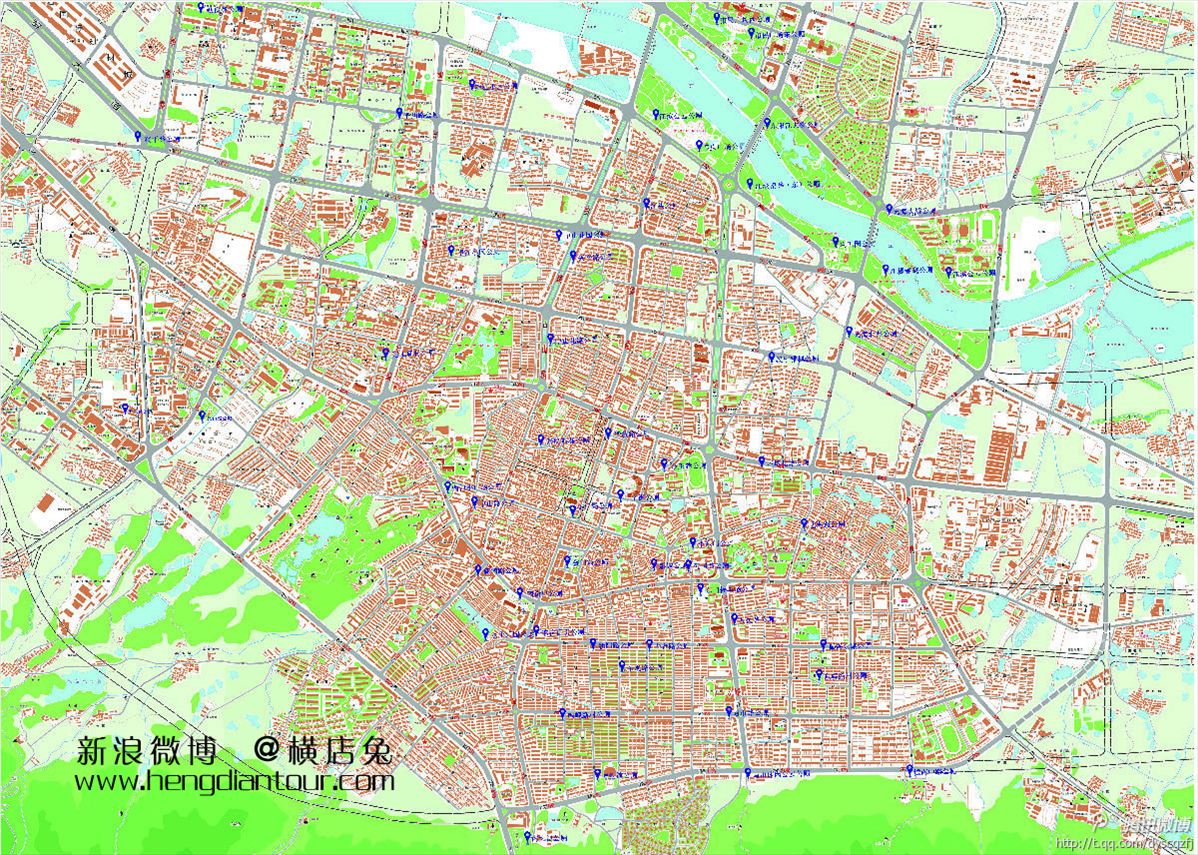 【点击看大图】东阳城区公共厕所分布地图-横店影视城旅游攻略网】