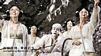 西游四大美女与罗志祥合影