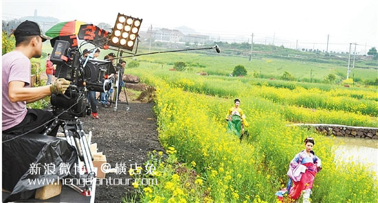 一周迎四个剧组取景，东阳市象田村成横店剧组热门外景拍摄地-横店兔的影视城旅游探班追星攻略