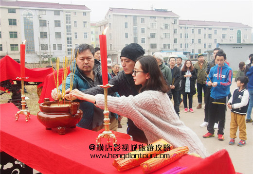 《女医·明妃传》横店开机拍摄，刘诗诗霍建华三度订情